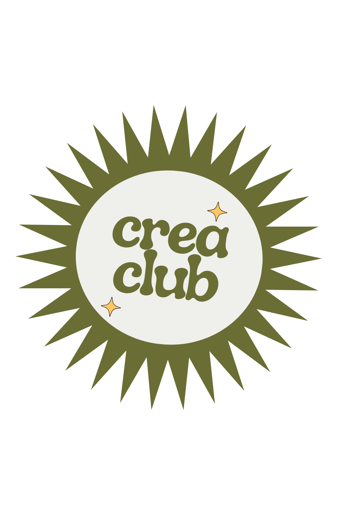 CREA Club Large Sticker
