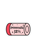 Pasenshi 12% Small Sticker