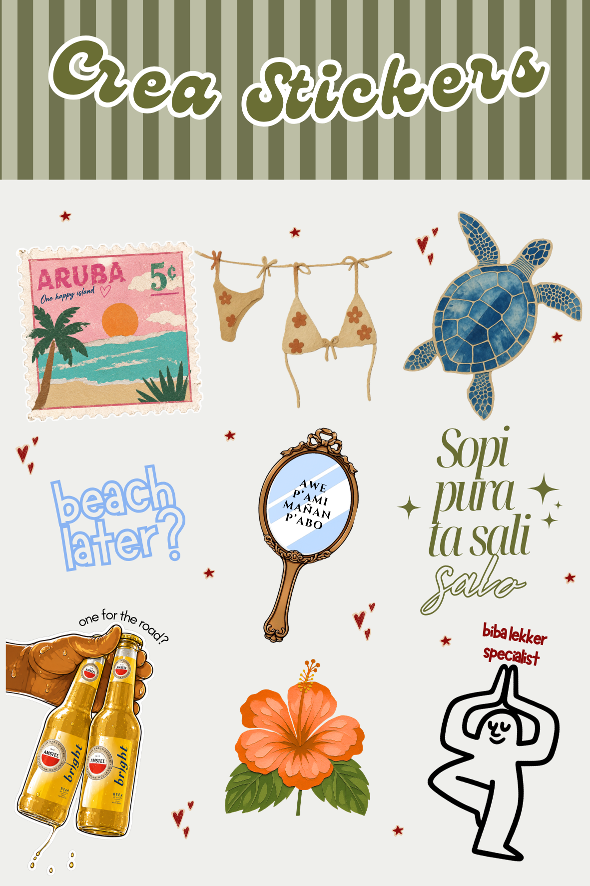 Aruba Sticker Pack